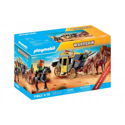 PLAYMOBIL 71862 DILIGENCIA DEL SALVAJE OESTE