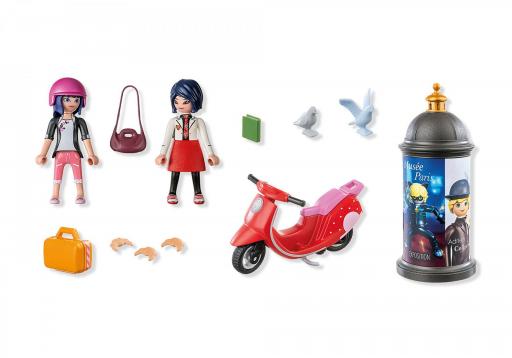 PLAYMOBIL 71864 MIRACULOUS :  PASEO EN SCOOTER POR PARIS [4]