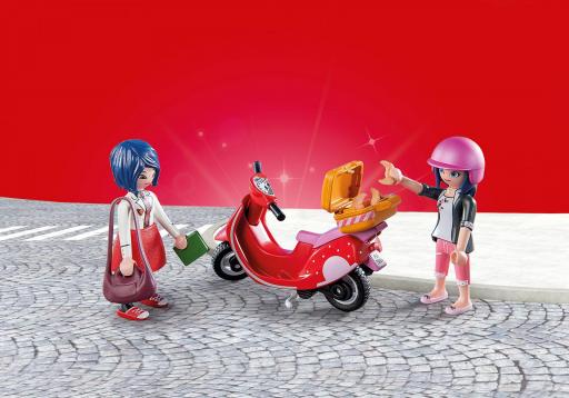 PLAYMOBIL 71864 MIRACULOUS :  PASEO EN SCOOTER POR PARIS [2]