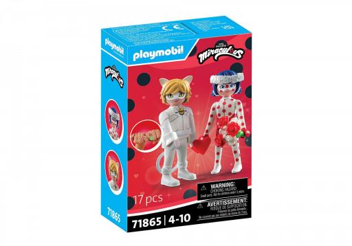PLAYMOBIL 71865  MIRACULOUS : LADYBUG & CAT NOIR SUENO DE BODA