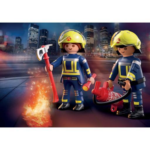 PLAYMOBIL 71885 DUO PACK BOMBEROS [2]