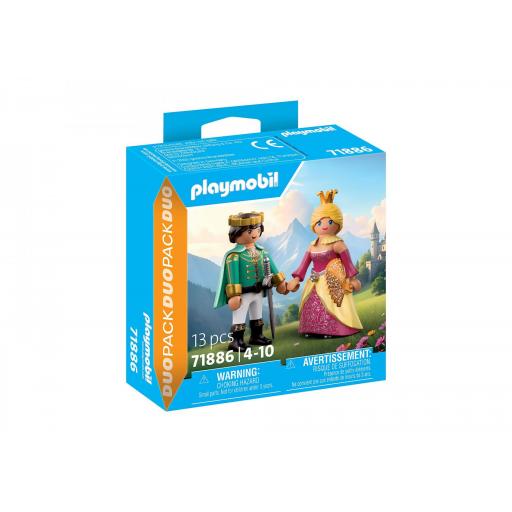 PLAYMOBIL 71886 DUO PACK PRINCIPE Y PRINCESA