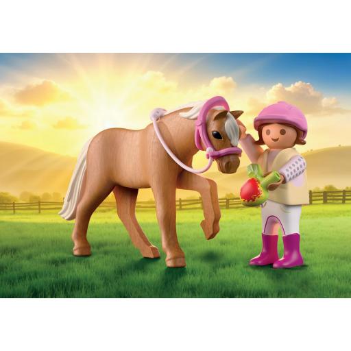 PLAYMOBIL 71887 DUO PACK NIÑA CON PONY [2]