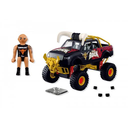 PLAYMOBIL 71955 WWE MONSTER TRUCK THE ROCK [1]