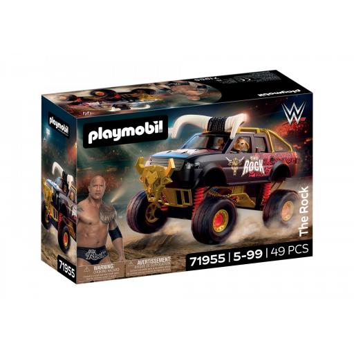 PLAYMOBIL 71955 WWE MONSTER TRUCK THE ROCK [0]