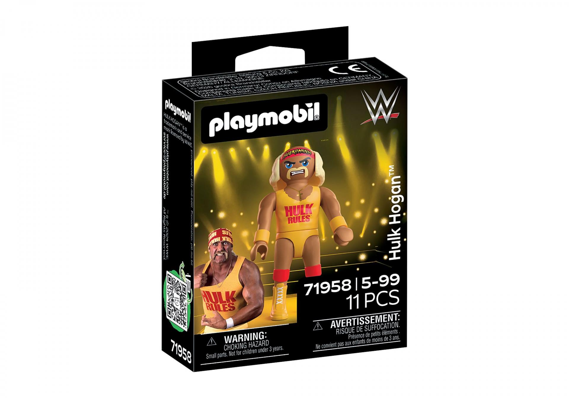 PLAYMOBIL 71958 WWE HULK HOGAN
