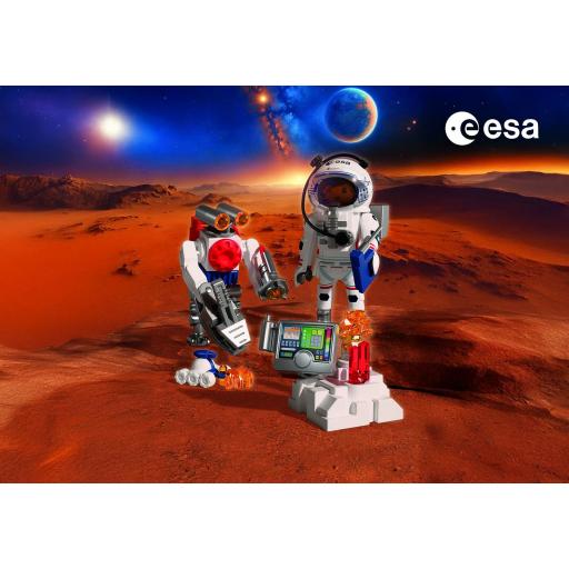 PLAYMOBIL 72014 MUJER ASTRONAUTA DE LA ESA CON ROBOT [2]