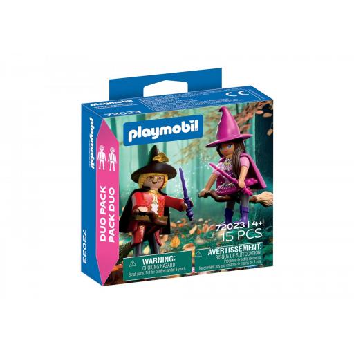 PLAYMOBIL 72023 DUO PACK BRUJA Y MAGO