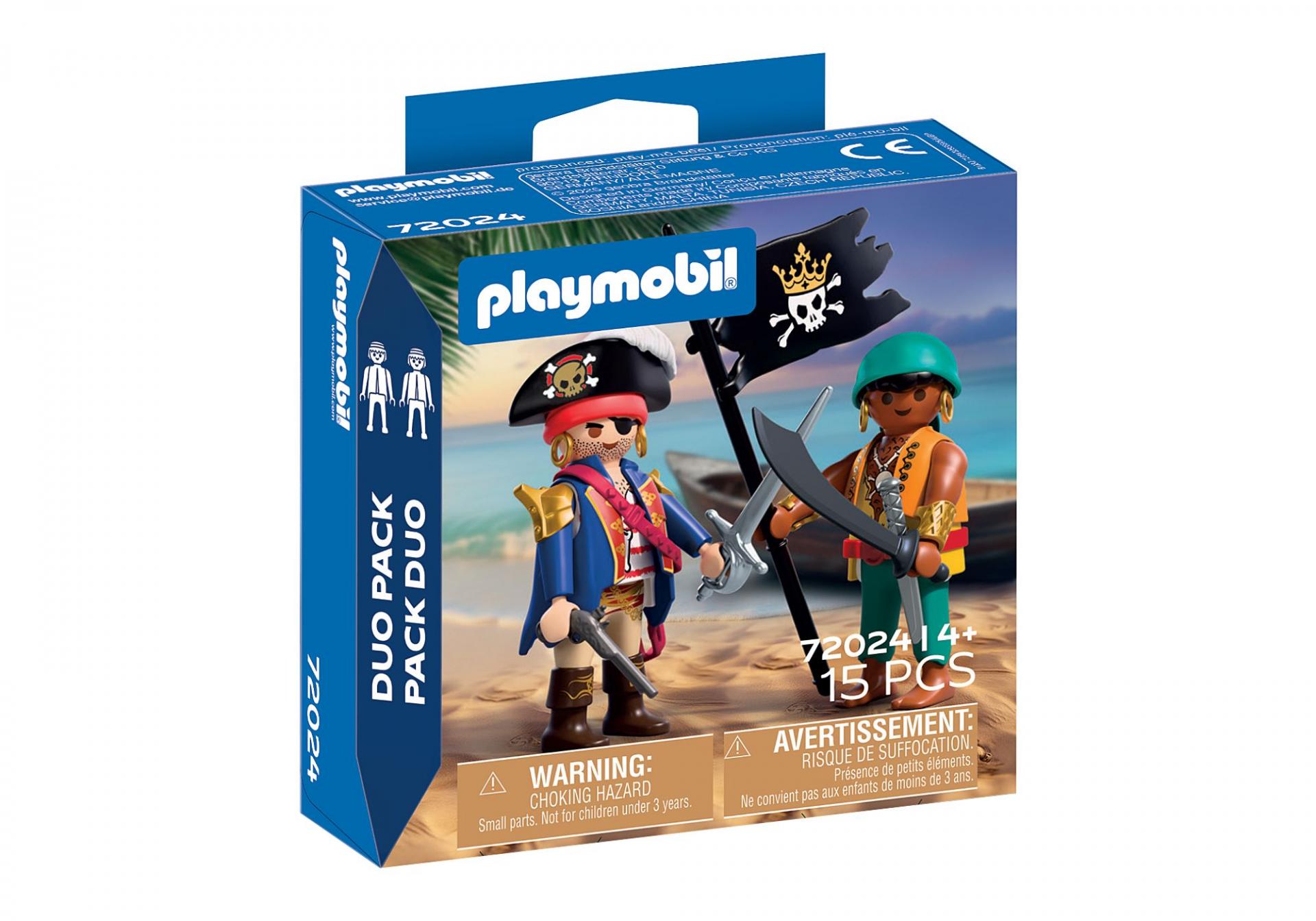 PLAYMOBIL 72024 DUO PACK PIRATAS