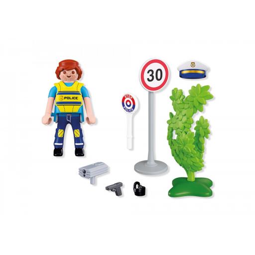 PLAYMOBIL 72029 SPECIAL POLICA CON RADAR DE VELOCIDAD [3]