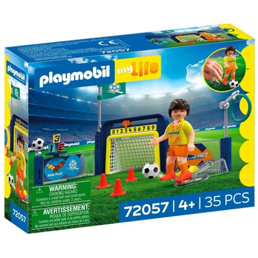 PLAYMOBIL 72057  CENTRO DE ENTRENAMIENTO DE FUTBOL