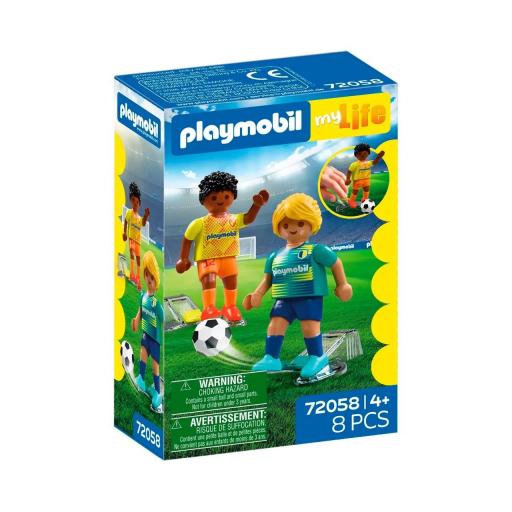 PLAYMOBIL 72058 JUGADORES DE FUTBOL [0]