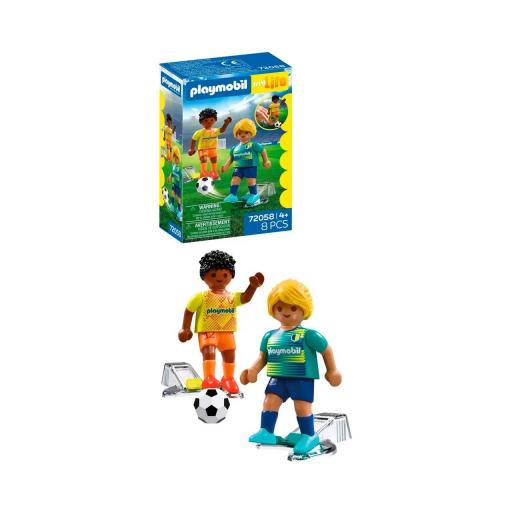 PLAYMOBIL 72058 JUGADORES DE FUTBOL [3]