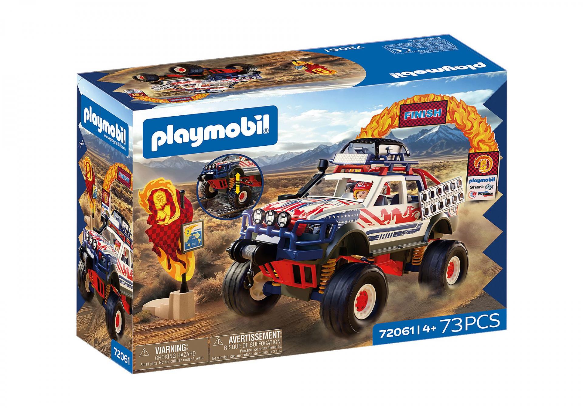 PLAYMOBIL 72061 CAMION TODOTERRENO COCHE