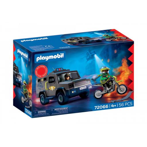PLAYMOBIL 72066 VEHICULO TACTICO DE LAS FUERZAS ESPECIALES