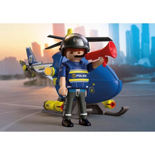PLAYMOBIL 72080 HELICOPTERO DE POLICIA CON RADAR [2]