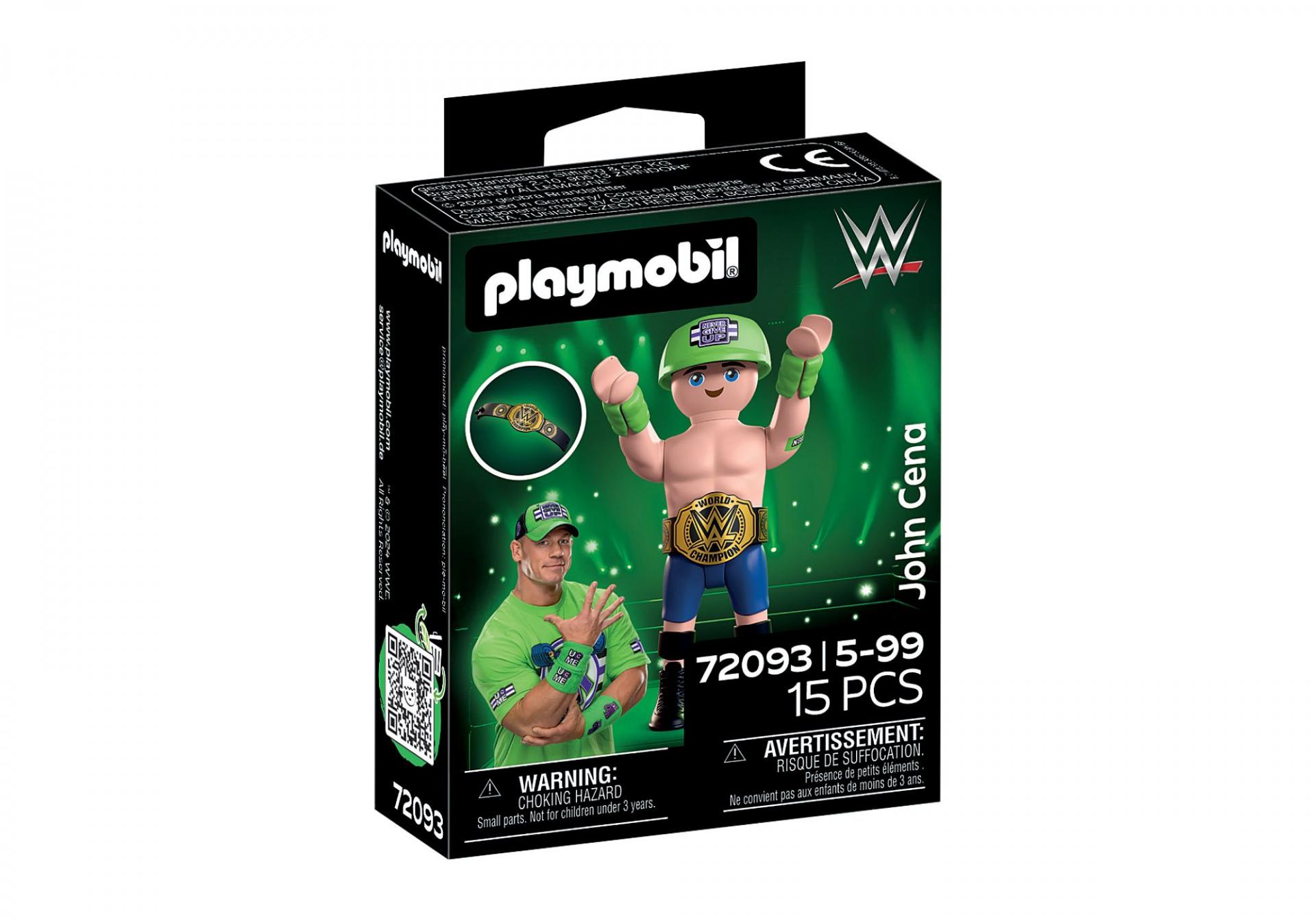 PLAYMOBIL 72093 WWE JOHN CENA