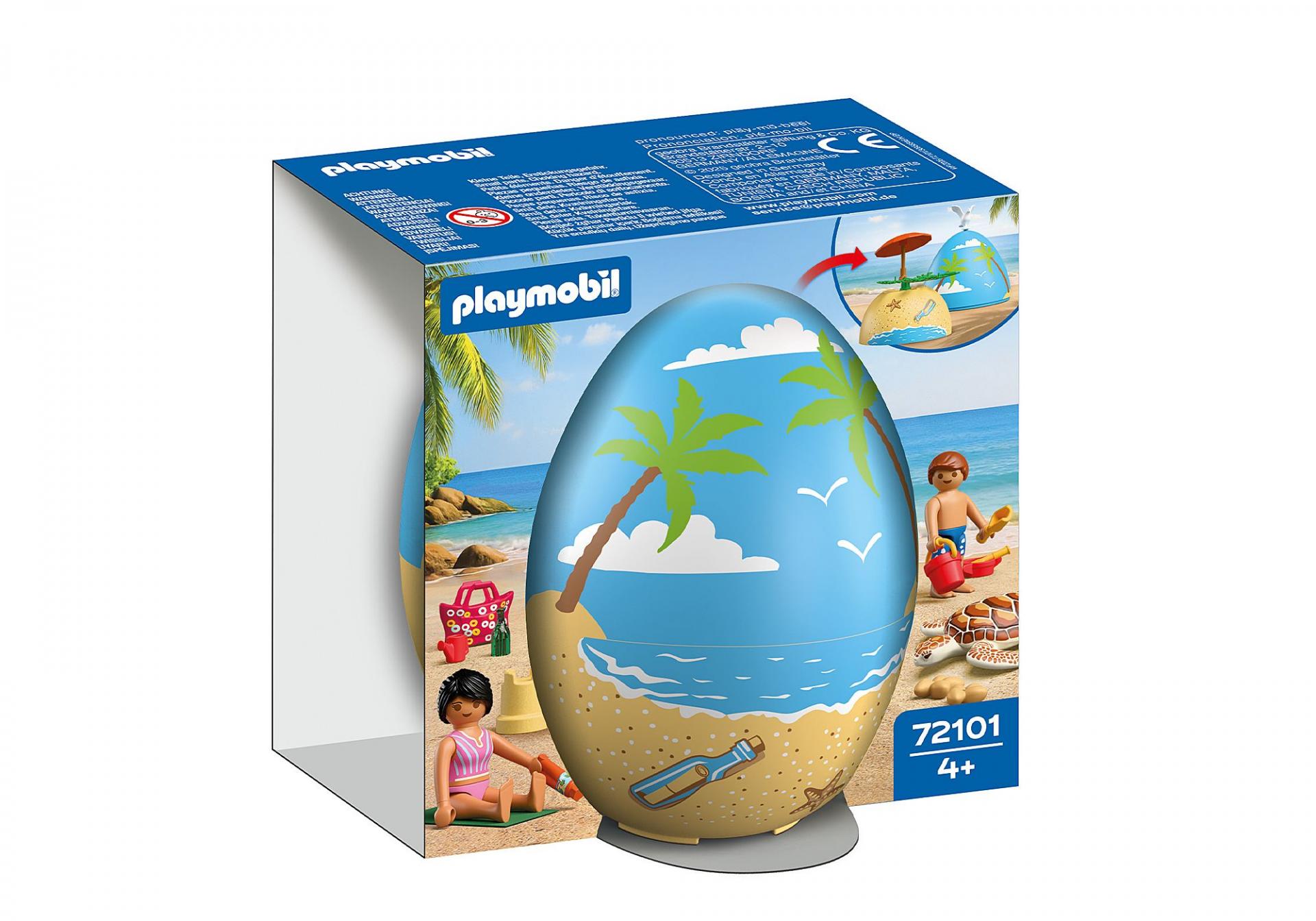 PLAYMOBIL 72101 PLAY EGG: VACACIONES EN LA PLAYA