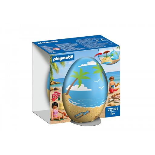 PLAYMOBIL 72101 PLAY EGG: VACACIONES EN LA PLAYA [0]