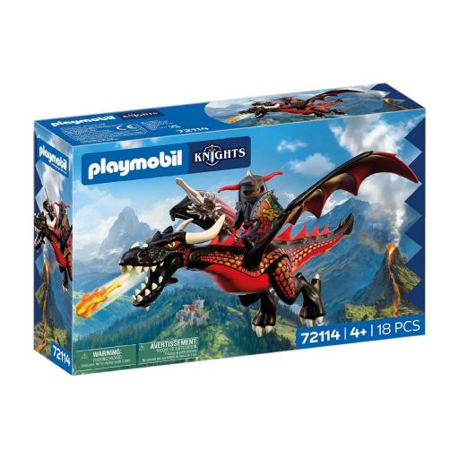 PLAYMOBIL 72114 DRAGON NEGRO