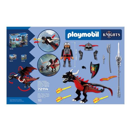 PLAYMOBIL 72114 DRAGON NEGRO [1]