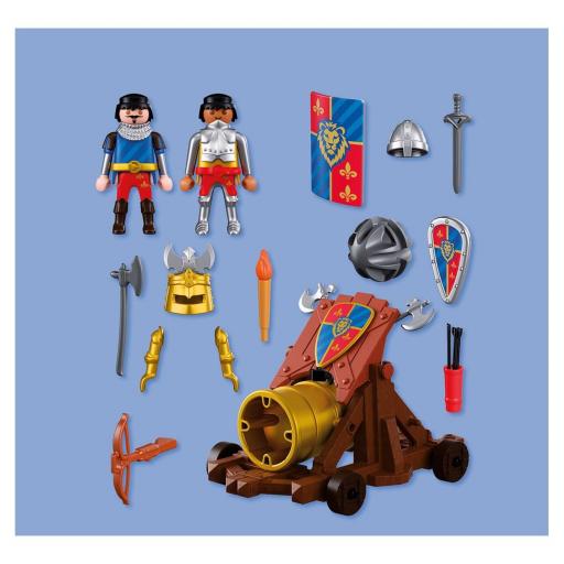 PLAYMOBIL 72115 CAÑON DE FUEGO DE LOS CABALLEROS DEL LEON [1]