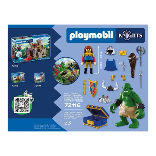 PLAYMOBIL 72116 TROLL CON TESORO DE LOS CABALLEROS DEL DRAGON [1]