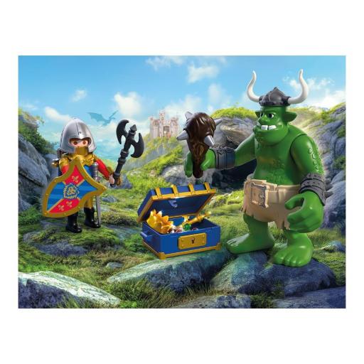PLAYMOBIL 72116 TROLL CON TESORO DE LOS CABALLEROS DEL DRAGON [5]