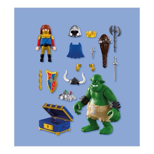 PLAYMOBIL 72116 TROLL CON TESORO DE LOS CABALLEROS DEL DRAGON [6]