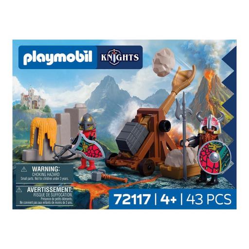 PLAYMOBIL 72117 CATAPULTA DE LOS CABALLEROS DEL DRAGON [3]