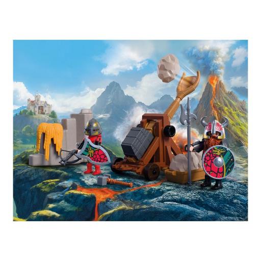 PLAYMOBIL 72117 CATAPULTA DE LOS CABALLEROS DEL DRAGON [4]