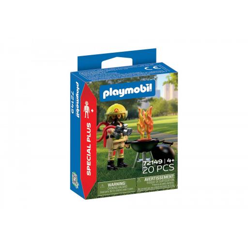 PLAYMOBIL 72149 SPECIAL BOMMBERO LUCHA CONTRA INCENDIOS [0]