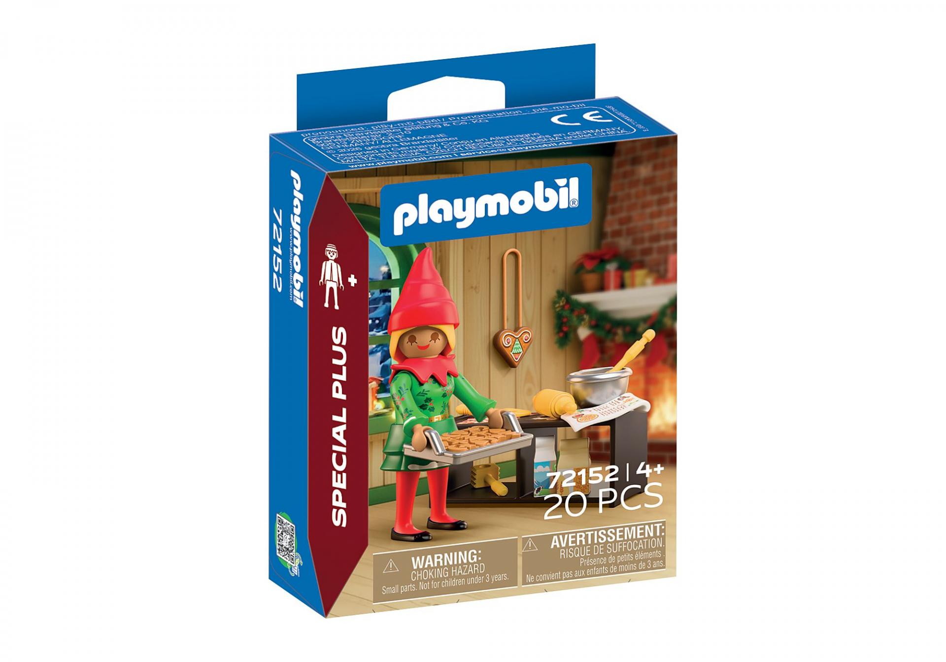 PLAYMOBIL 72152 SPECIAL ELFO NAVIDEÑO CON GALLETITAS