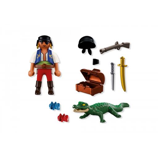 PLAYMOBIL 72154 SPECIAL PIRATA CON CAIMAN [3]