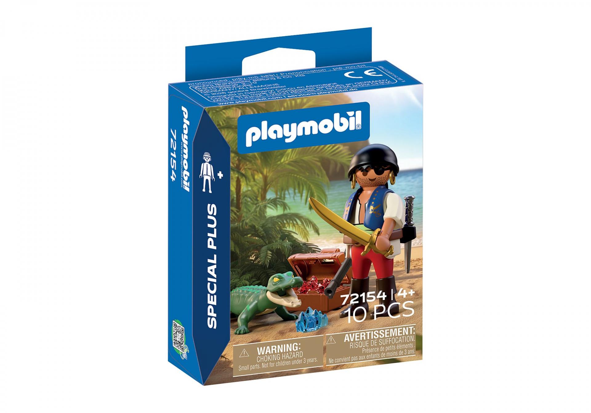 PLAYMOBIL 72154 SPECIAL PIRATA CON CAIMAN
