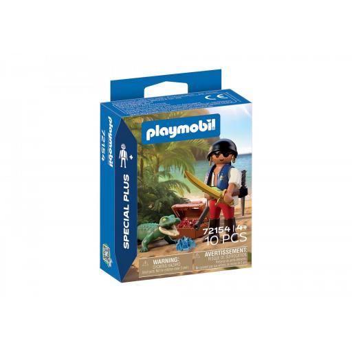 PLAYMOBIL 72154 SPECIAL PIRATA CON CAIMAN [0]
