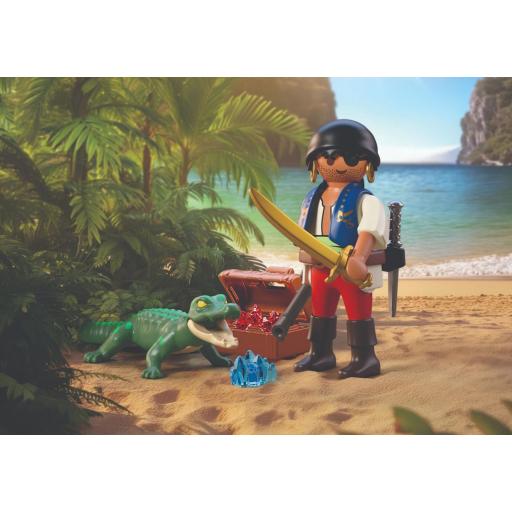 PLAYMOBIL 72154 SPECIAL PIRATA CON CAIMAN [1]