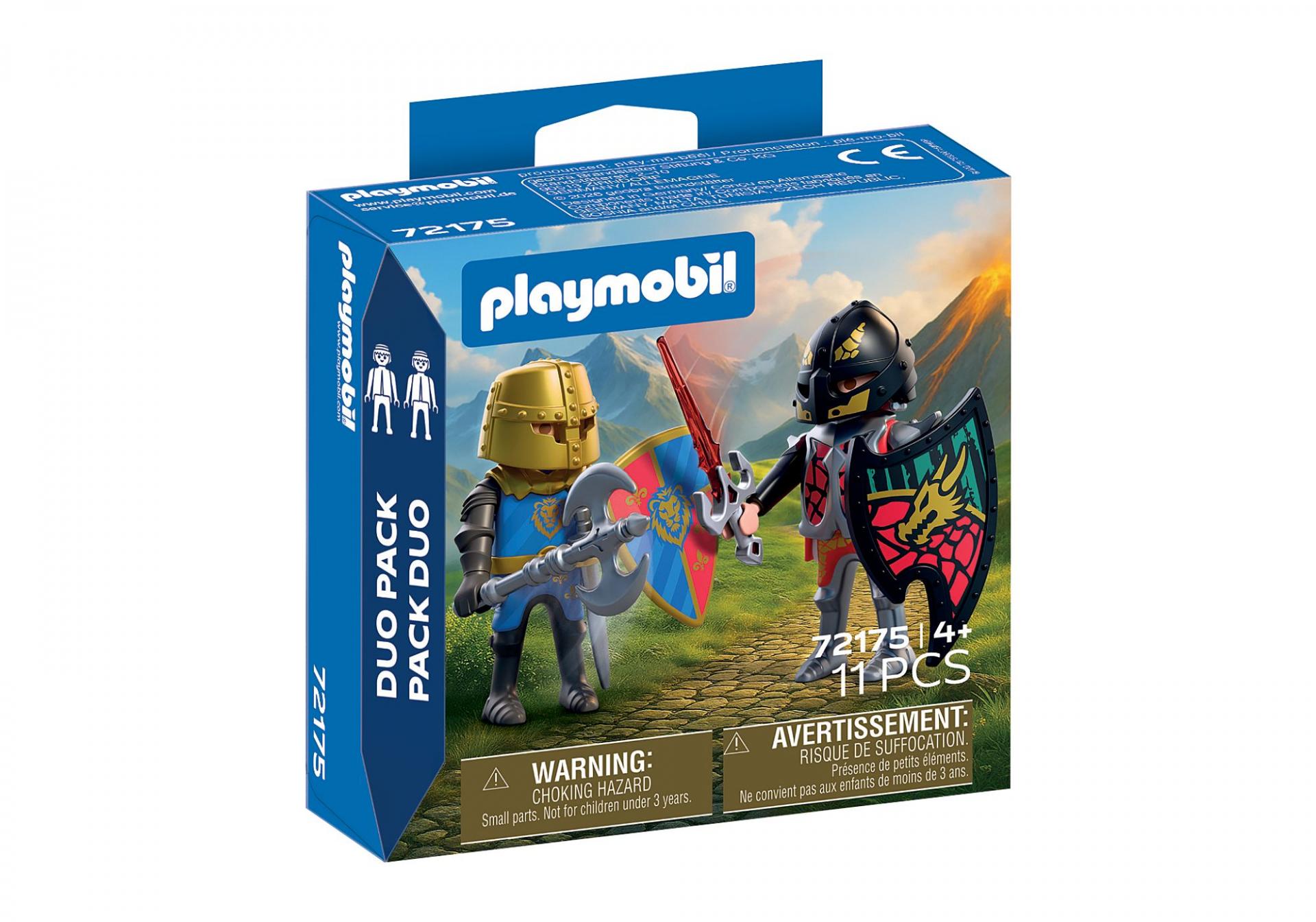 PLAYMOBIL 72175 DUO PACK DUELO DE CABALLEROS