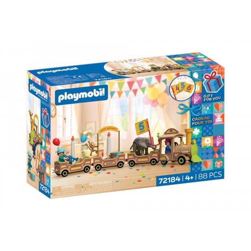 PLAYMOBIL 72184 TREN DE CUMPLEAÑOS [0]