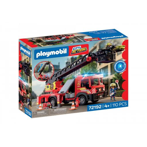 PLAYMOBIL 72192 CAMION DE BOMBEROS CON ESCALERA