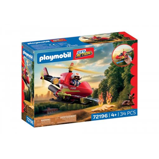 PLAYMOBIL 72196 HELICOPTERO DE BOMBEROS [0]