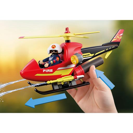 PLAYMOBIL 72196 HELICOPTERO DE BOMBEROS [3]