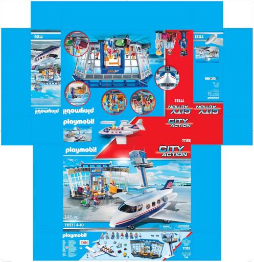 PLAYMOBIL 71153 AEROPUERTO CON AVION [7]