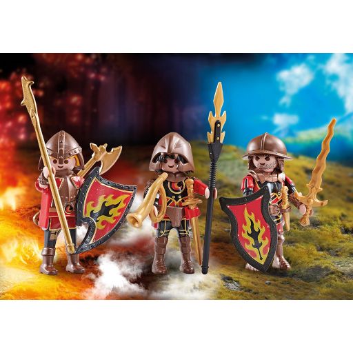PLAYMOBIL 9838 SOLDADOS BANDIDOS DE BURNHAM [0]