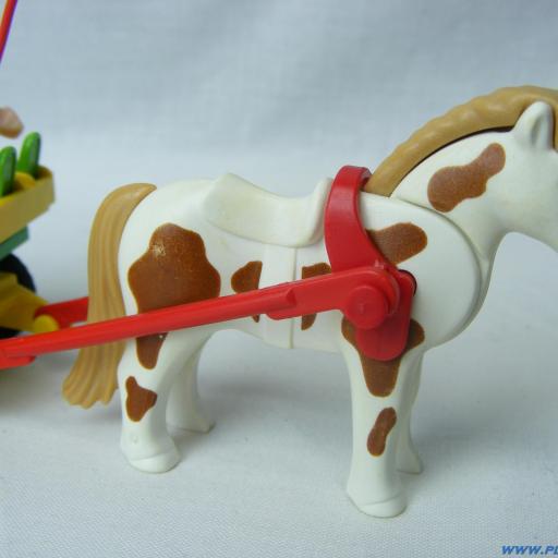 PLAYMOBIL 3713 CARRETA INFANTIL PONY RANCH (AÑO 1992 - 2000) [2]