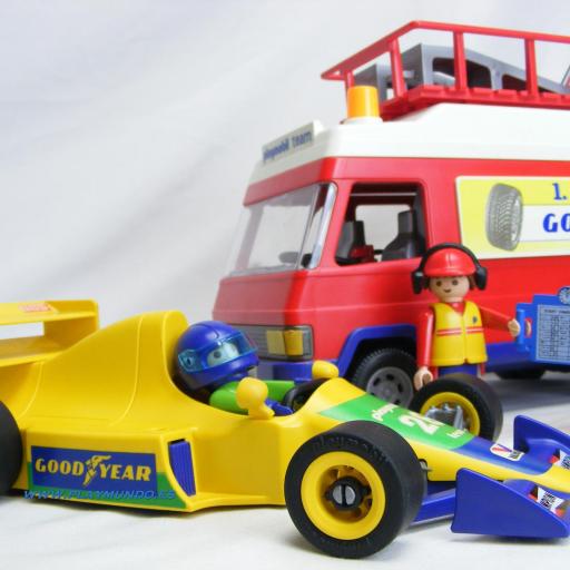 PLAYMOBIL  3091 EQUIPO DE CARRERAS DE FORMULA 1 (AÑO 1999) [2]