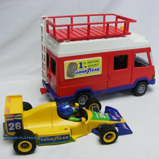 PLAYMOBIL  3091 EQUIPO DE CARRERAS DE FORMULA 1 (AÑO 1999) [4]