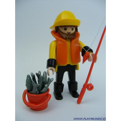 PLAYMOBIL 3347 PESCADOR ( AÑO 1984 - 1992) [1]