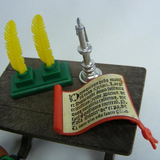 PLAYMOBIL 3375 ESCRIBANO MEDIEVAL (AÑO 1977 - 1980) [1]
