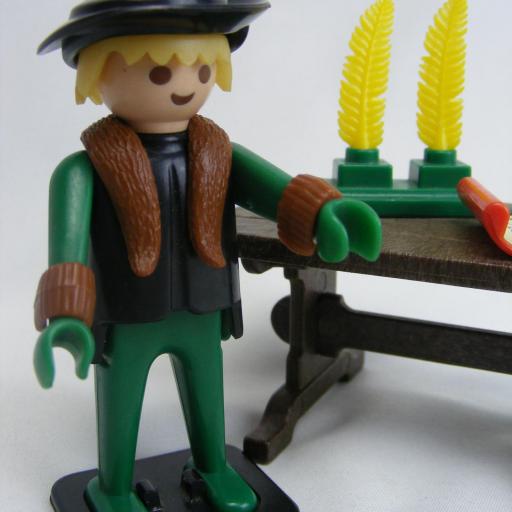PLAYMOBIL 3375 ESCRIBANO MEDIEVAL (AÑO 1977 - 1980) [2]